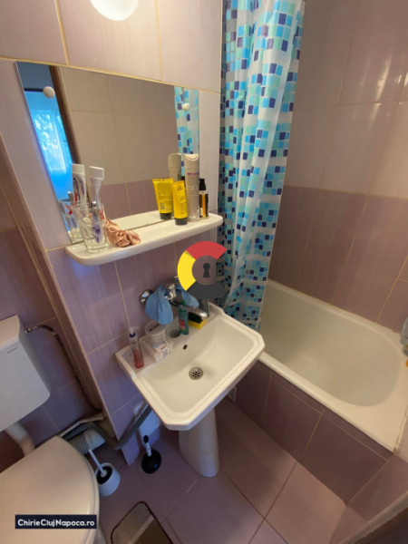 Ap cu 2 camere decomandate | balcon | cart Manastur - zona liniștită 