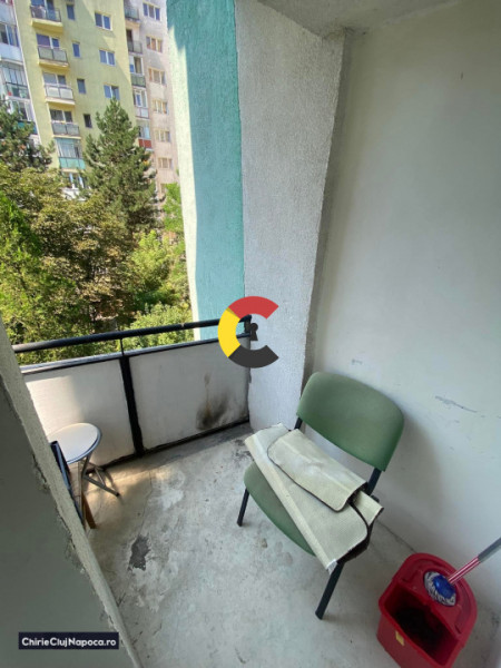 Ap cu 2 camere decomandate | balcon | cart Manastur - zona liniștită 