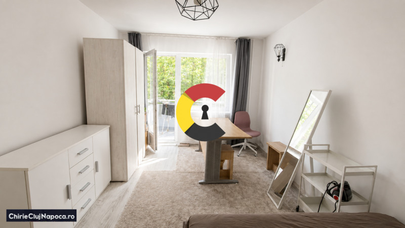 Apartament modern cu 2 dormitoare, Manastur, 6-7 stații de Centru