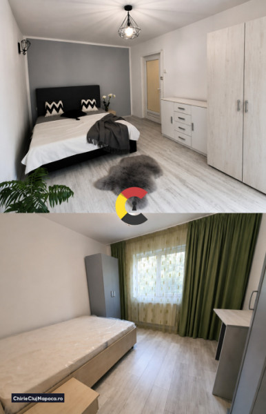 Apartament modern cu 2 dormitoare, Manastur, 6-7 stații de Centru