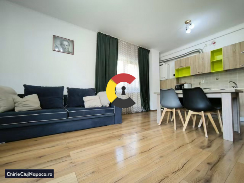 Ap. modern cu 2 camere + curte proprie, chiar lângă Lacuri/Iulius Mall