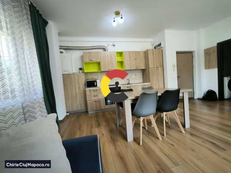 Ap. modern cu 2 camere + curte proprie, chiar lângă Lacuri/Iulius Mall