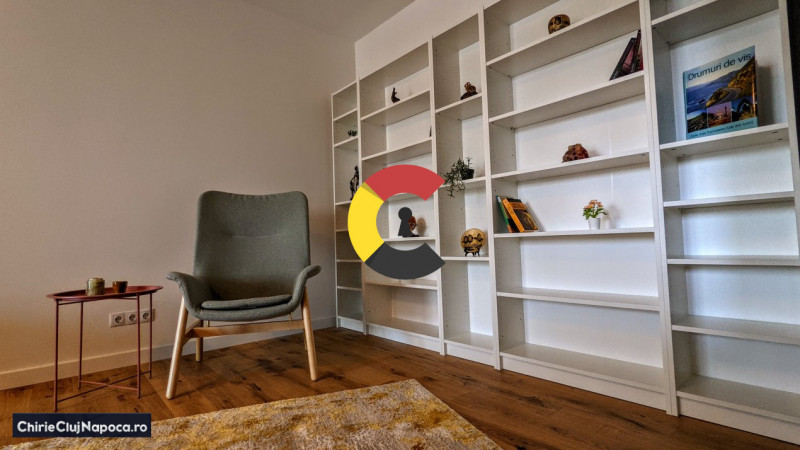 Apartalment deosebit cu 2 camere, Terasa, Garaj, Azoria Zorilor 