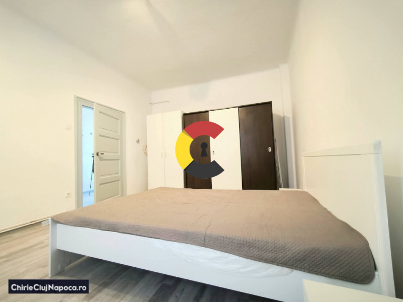 Ap. renovat (living+bucatarie, dormitor) Gheorgheni, lângă FSPAC/Drept