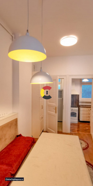Apartment for rent – 2 rooms, historic Cluj centre, near to UMF