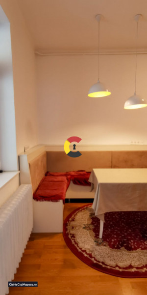 Apartment for rent – 2 rooms, historic Cluj centre, near to UMF