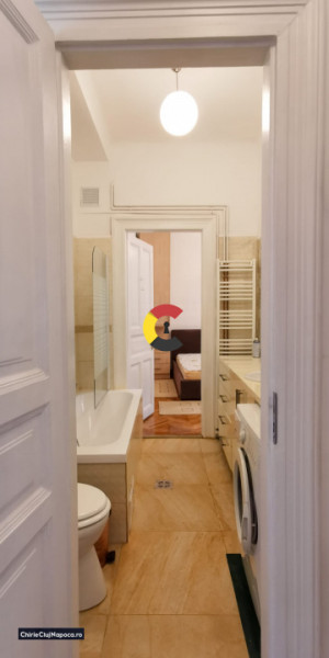 Apartment for rent – 2 rooms, historic Cluj centre, near to UMF
