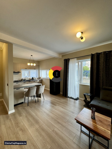 Apartament cu 2 camere si gradina, Calea Someseni, zona Salty Spa