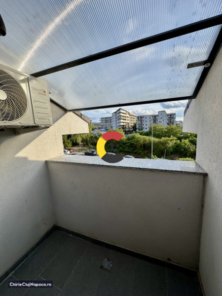 Mansarda cu 2 camere, logie, balcon si gradina, Calea Someseni, zona Salty Spa