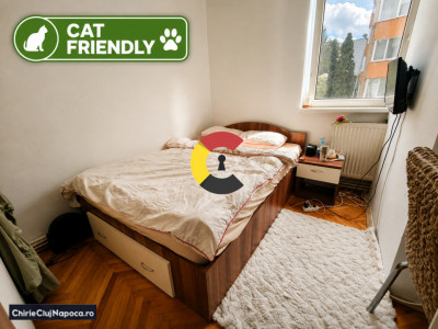Apart. cu 2 camere la casa particulară, Manastur, 4 stații de Centru.