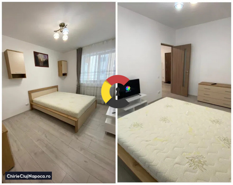 Ap. modern cu 2 camere, parcare, bl. nou, zona Vivo, aproape de statie