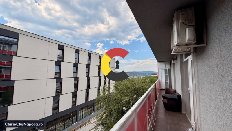 Apartament cu 2 camere si terasa, Zorilor, zona Golden Tulip, parcare subterana