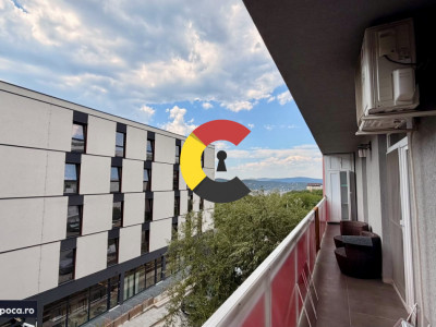 Apartament cu 2 camere si terasa, Zorilor, zona Golden Tulip, parcare subterana