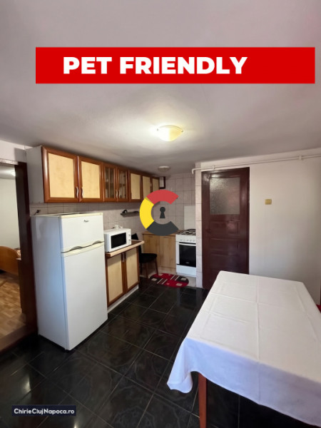 Ap. 1 camera la casa, in apropiere de UMF, curte comuna, pet friendly