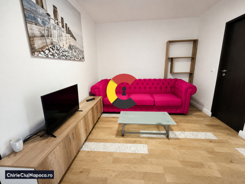Apart. cu 2 dormitoare + living, parcare, bloc nou, zona Marasti/Oser