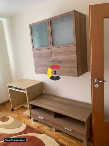 Ap. cu 2 camere, Centrala proprie, Cart Manastur, 3-4 statii de Centru