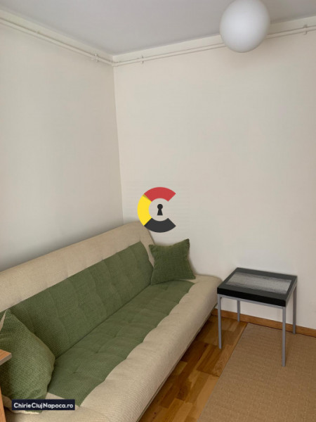 Ap. cu 2 camere, Centrala proprie, Cart Manastur, 3-4 statii de Centru