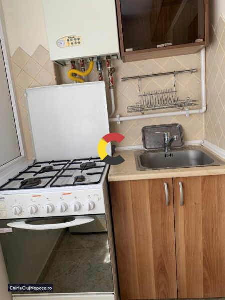 Ap. cu 2 camere, Centrala proprie, Cart Manastur, 3-4 statii de Centru