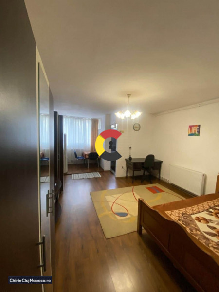 Garsoniera Manastur/  5 MINUTE DE BAZA SPORTIVĂ/ centrala proprie 350€