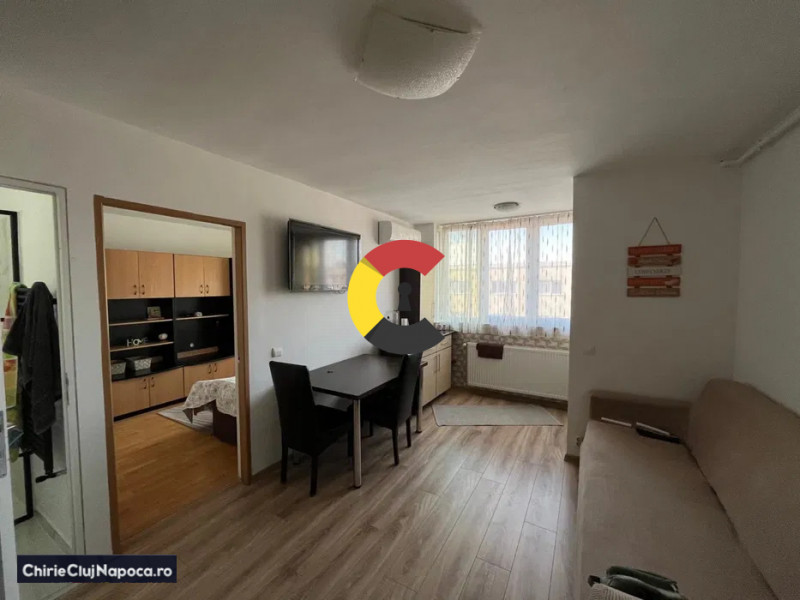 Apartament cu o camera marasti/ centrala proprie/ semidecomandat/ 400€