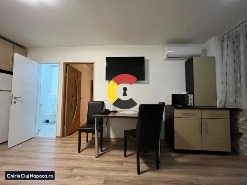 Apartament cu o camera marasti/ centrala proprie/ semidecomandat/ 400€
