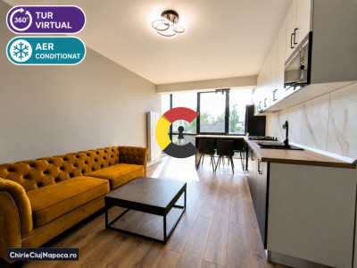 Apart. modern cu 2 camere, parcare, Cart. Buna-ziua, zona Liceu ELF