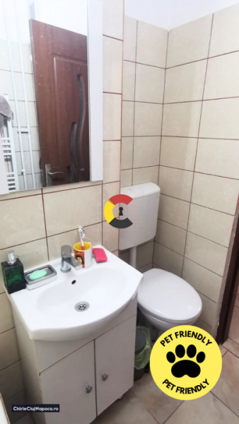 Apartament 2 camere decomandate, cartier Manastur, centrala proprie