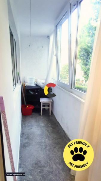 Apartament 2 camere decomandate, cartier Manastur, centrala proprie