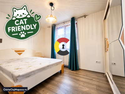 Apartament spatios cu 2 camere+parcare, str D. Mocanu Floresti