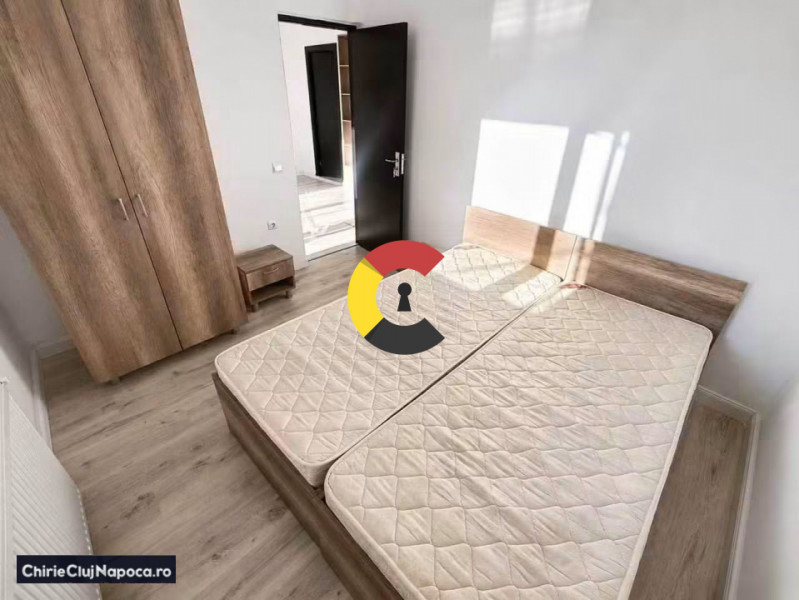 Apart. cu 2 dormitoare + living, parcare, bloc nou, zona Marasti/Oser