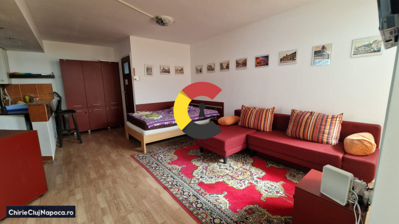 Ap. studio + balcon, cart. Manastur, aproape de Academia de Muzica