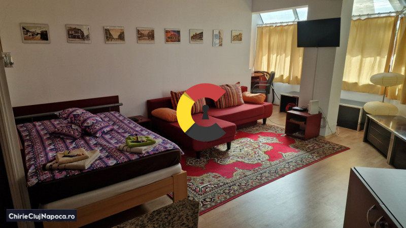 Ap. studio + balcon, cart. Manastur, aproape de Academia de Muzica