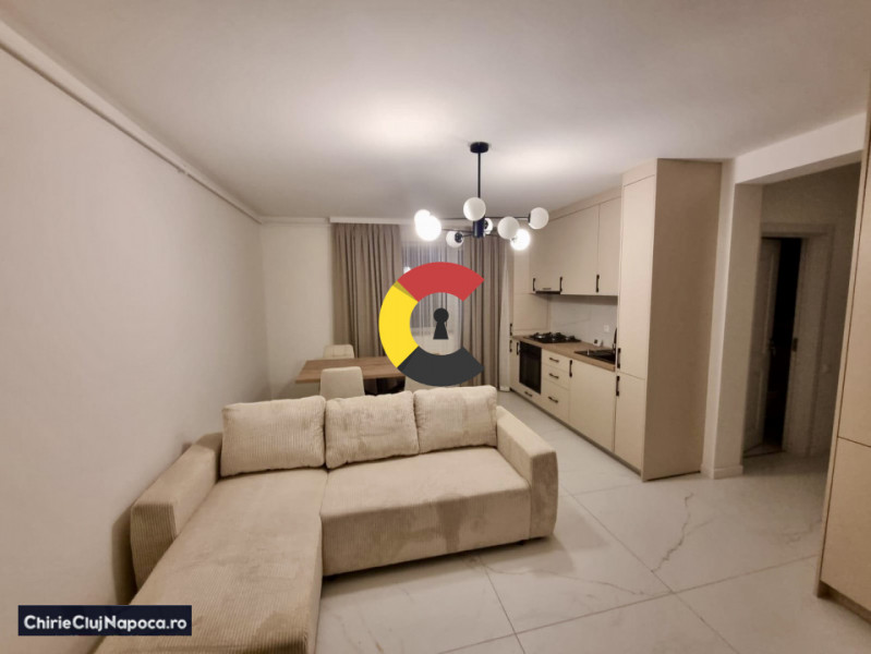 Apartament cu 2 dormitoare si living, Floresti, zona Cetatii, parcare si balcon