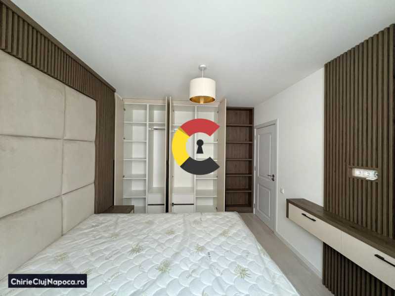 Apartament cu 2 dormitoare si living, Floresti, zona Cetatii, parcare si balcon