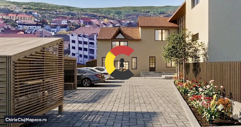 Apartament cu 2 camere, Europa, zona Golden Tulip, parcare si zona BBQ