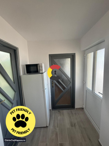 Apartament cu 1 camera + terasa, zona Garii, pet friendly