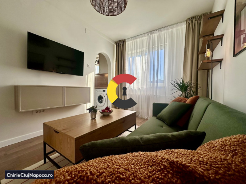 Apartament nou cu 2 camere, Gheorgheni, zona Piata Hermes