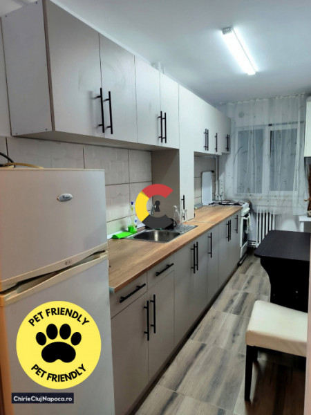 Apart. cu 2 camere, cart. Manastur, langa baza sportiva “La Terenuri”