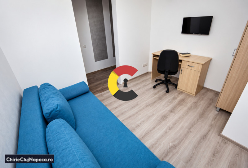 Apart. cu 2 camere deco + garaj, bloc nou, Cart. Gheorgheni/ Iulius 