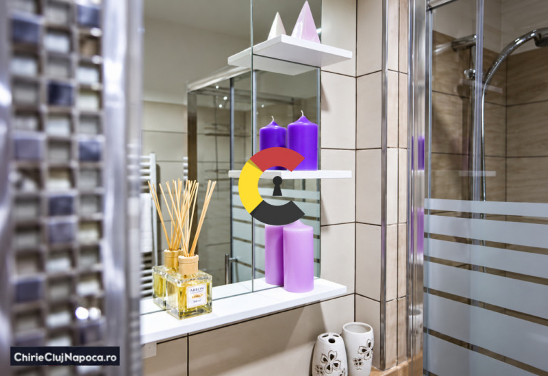 Apart. cu 2 camere deco + garaj, bloc nou, Cart. Gheorgheni/ Iulius 