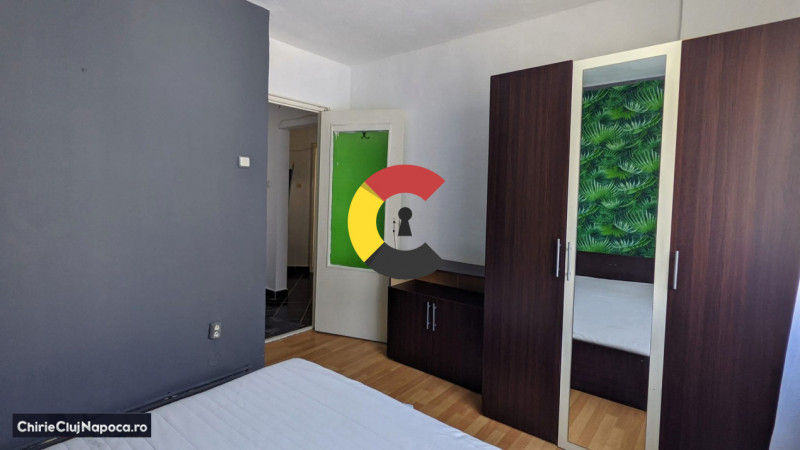 Ap. cu 2 camere deco. Cart. Marasti, aproape de Facultati 