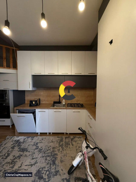 Ap cu 2 camere+living+mansarda | parcare | terasă | cart Iris