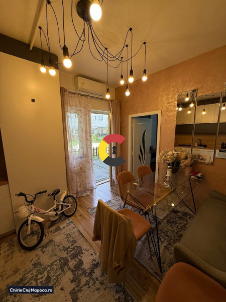 Ap cu 2 camere+living+mansarda | parcare | terasă | cart Iris