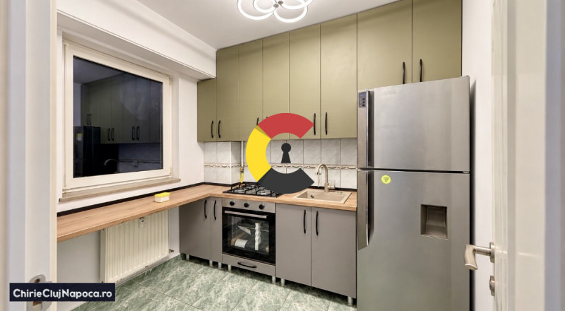 Apartament cu living si nisa de dormit, Marasti, zona Revo Fitness Club