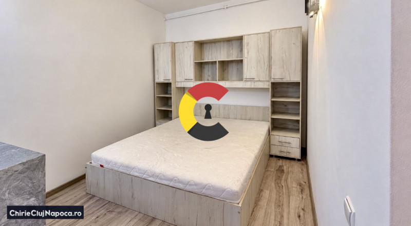 Apartament cu living si nisa de dormit, Marasti, zona Revo Fitness Club