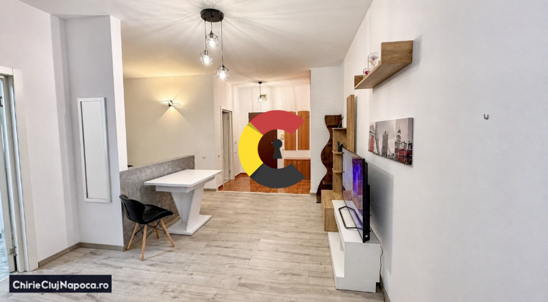 Apartament cu living si nisa de dormit, Marasti, zona Revo Fitness Club