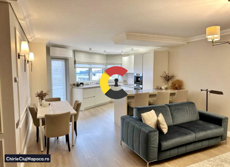 Apartament nou cu 2 camere si terasa, Calea Turzii, zona OMW