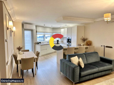 Apartament nou cu 2 camere si terasa, Calea Turzii, zona OMW