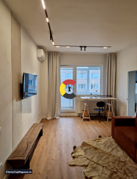 Apartament nou cu living, dormitor si balcon, Gruia, zona Stadion CFR, garaj