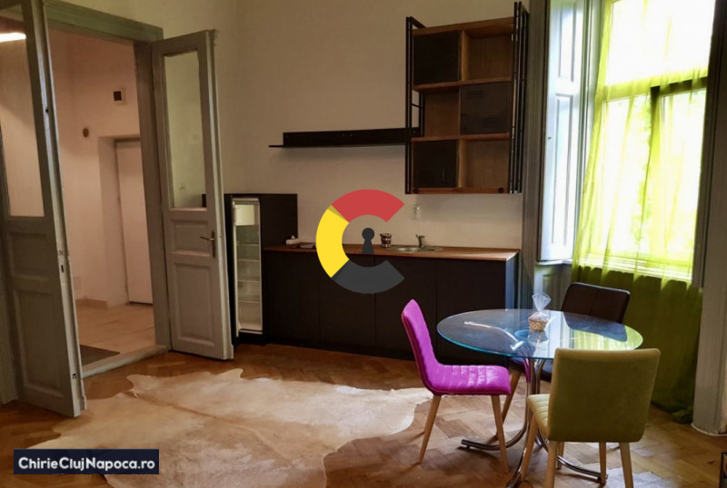 Apartament cu o camera si nisa de dormit, Centru, zona Parc Central